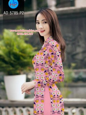 1564465474 788 Vai ao dai Hoa Cuc thiet ke 2019 AD 5785