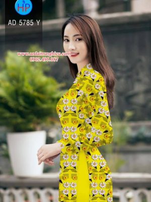 1564465474 932 Vai ao dai Hoa Cuc thiet ke 2019 AD 5785