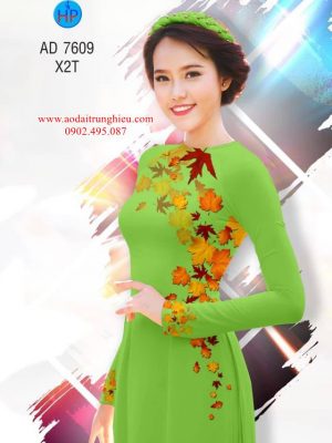 Vải áo dài Cứ ngỡ như mùa thu mới ra AD 7609 22 1564465616 562 Vai ao dai Cu ngo nhu mua thu moi ra