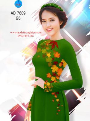 Vải áo dài Cứ ngỡ như mùa thu mới ra AD 7609 32 1564465618 251 Vai ao dai Cu ngo nhu mua thu moi ra
