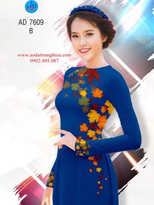Vải áo dài Cứ ngỡ như mùa thu mới ra AD 7609 36 1564465618 281 Vai ao dai Cu ngo nhu mua thu moi ra