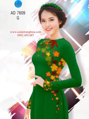 Vải áo dài Cứ ngỡ như mùa thu mới ra AD 7609 35 1564465618 488 Vai ao dai Cu ngo nhu mua thu moi ra