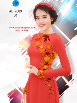 Vải áo dài Cứ ngỡ như mùa thu mới ra AD 7609 34 1564465618 895 Vai ao dai Cu ngo nhu mua thu moi ra
