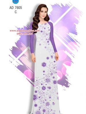 1564539440 143 Vai ao dai Mon Hoa kieu moi AD 7605