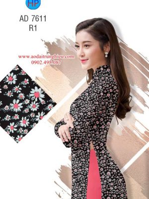 Vải áo dài Cúc nhí kiểu mới AD 7611 21 1564541103 421 Vai ao dai Cuc nhi kieu moi AD 7611