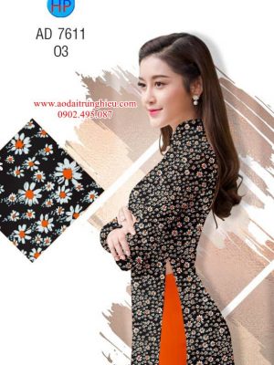 Vải áo dài Cúc nhí kiểu mới AD 7611 29 1564541104 560 Vai ao dai Cuc nhi kieu moi AD 7611
