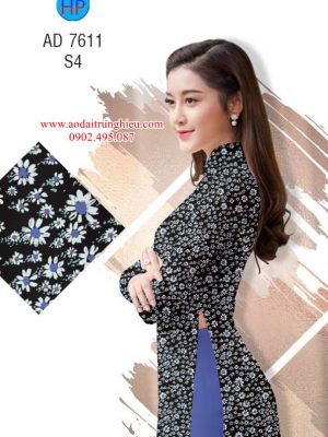 Vải áo dài Cúc nhí kiểu mới AD 7611 23 1564541104 96 Vai ao dai Cuc nhi kieu moi AD 7611