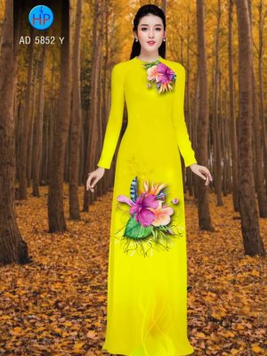 Vải áo dài Hoa in 3D mới ra AD 5852 27 1564625407 606 Vai ao dai Hoa in 3D moi ra AD 5852