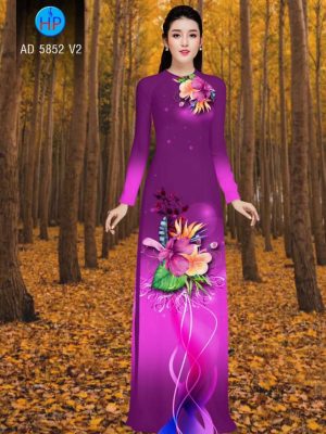 Vải áo dài Hoa in 3D mới ra AD 5852 23 1564625407 642 Vai ao dai Hoa in 3D moi ra AD 5852