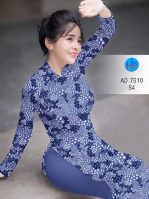 Vải áo dài Hoa nhí kiểu mới AD 7610 32 1564626480 514 Vai ao dai Hoa nhi kieu moi AD 7610