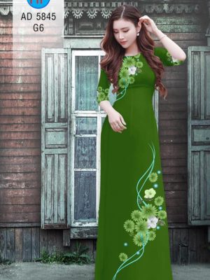 Vải áo dài Hoa in 3D mới ra AD 5845 26 1564626650 651 Vai ao dai Hoa in 3D moi ra AD 5845