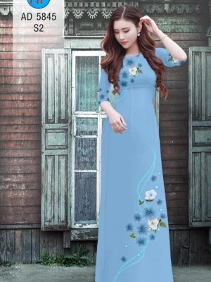 Vải áo dài Hoa in 3D mới ra AD 5845 33 1564626650 926 Vai ao dai Hoa in 3D moi ra AD 5845