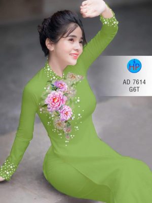 Vải áo dài Hoa in 3D kiểu mới AD 7614 22 1564732111 709 Vai ao dai Hoa in 3D kieu moi AD 7614