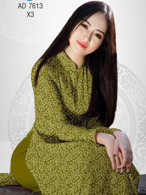Vải áo dài hoa Nhí thiết kế 2019 AD 7613 35 1564732530 147 Vai ao dai hoa Nhi thiet ke 2019 AD 7613