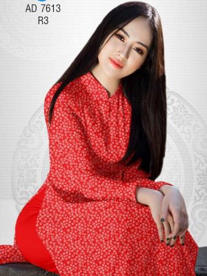 Vải áo dài hoa Nhí thiết kế 2019 AD 7613 31 1564732530 166 Vai ao dai hoa Nhi thiet ke 2019 AD 7613