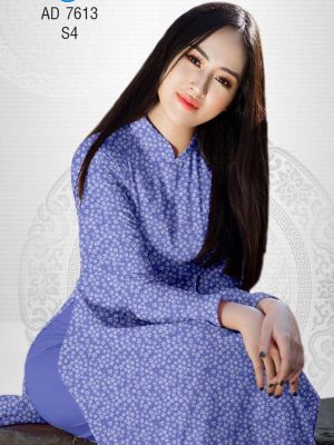 Vải áo dài hoa Nhí thiết kế 2019 AD 7613 30 1564732530 20 Vai ao dai hoa Nhi thiet ke 2019 AD 7613