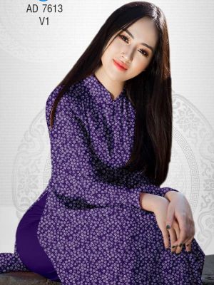 Vải áo dài hoa Nhí thiết kế 2019 AD 7613 33 1564732530 828 Vai ao dai hoa Nhi thiet ke 2019 AD 7613