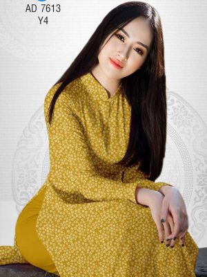 Vải áo dài hoa Nhí thiết kế 2019 AD 7613 37 1564732531 353 Vai ao dai hoa Nhi thiet ke 2019 AD 7613