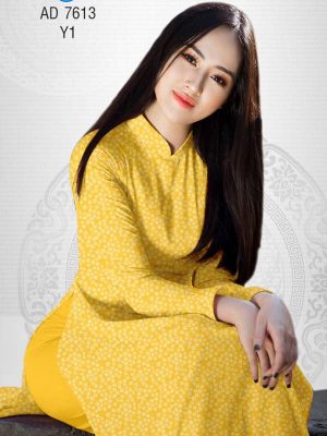 Vải áo dài hoa Nhí thiết kế 2019 AD 7613 36 1564732531 500 Vai ao dai hoa Nhi thiet ke 2019 AD 7613