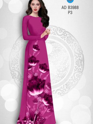 Vải áo dài Hoa in 3D kiểu mới AD B3988 23 1564800453 356 Vai ao dai Hoa in 3D kieu moi AD B3988