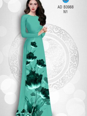 Vải áo dài Hoa in 3D kiểu mới AD B3988 31 1564800454 396 Vai ao dai Hoa in 3D kieu moi AD B3988
