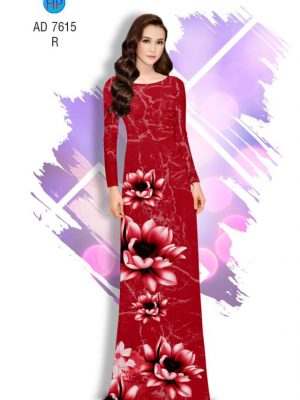 Vải áo dài Hoa in 3D mới ra AD 7615 25 1564800689 58 Vai ao dai Hoa in 3D moi ra AD 7615