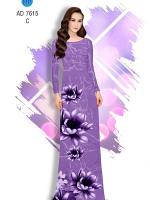 Vải áo dài Hoa in 3D mới ra AD 7615 33 1564800690 98 Vai ao dai Hoa in 3D moi ra AD 7615