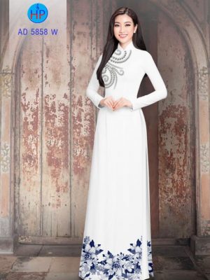 Vải áo dài Hoa in 3D kiểu mới AD 5858 32 1564801386 470 Vai ao dai Hoa in 3D kieu moi AD 5858