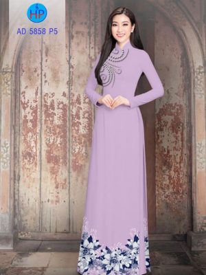 Vải áo dài Hoa in 3D kiểu mới AD 5858 21 1564801386 586 Vai ao dai Hoa in 3D kieu moi AD 5858