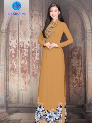 Vải áo dài Hoa in 3D kiểu mới AD 5858 34 1564801387 526 Vai ao dai Hoa in 3D kieu moi AD 5858