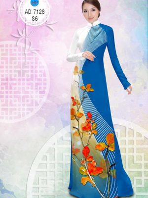 Vải áo dài Lá thu mới ra AD 7128 23 1564803941 850 Vai ao dai La thu moi ra AD 7128