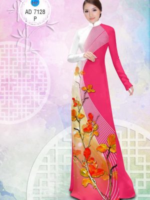 Vải áo dài Lá thu mới ra AD 7128 29 1564803942 13 Vai ao dai La thu moi ra AD 7128