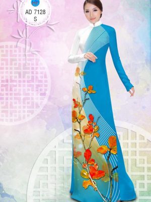Vải áo dài Lá thu mới ra AD 7128 31 1564803942 866 Vai ao dai La thu moi ra AD 7128