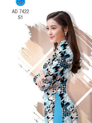 Vải áo dài Lập thể kiểu mới AD 7422 30 1564804121 889 Vai ao dai Lap the kieu moi AD 7422