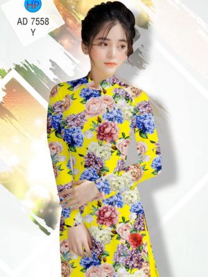 Vải áo dài Rực rỡ như hoa mới ra AD 7558 33 1564994441 62 Vai ao dai Ruc ro nhu hoa moi ra AD