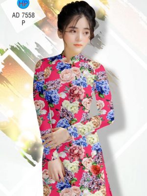 Vải áo dài Rực rỡ như hoa mới ra AD 7558 28 1564994441 989 Vai ao dai Ruc ro nhu hoa moi ra AD