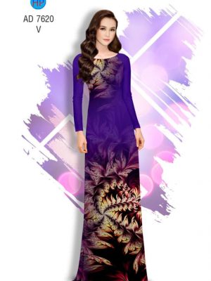 Vải áo dài Hoa ảo thiết kế 2019 AD 7620 25 1564996045 60 Vai ao dai Hoa ao thiet ke 2019 AD 7620