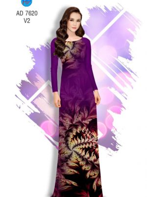 Vải áo dài Hoa ảo thiết kế 2019 AD 7620 22 1564996045 705 Vai ao dai Hoa ao thiet ke 2019 AD 7620