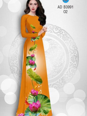 Vải áo dài Sen mùa vu lan kiểu mới AD B3991 22 1564996462 319 Vai ao dai Sen mua vu lan kieu moi AD