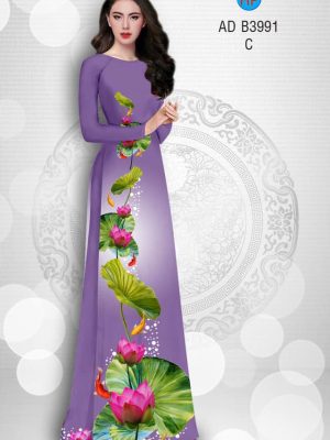 Vải áo dài Sen mùa vu lan kiểu mới AD B3991 35 1564996462 399 Vai ao dai Sen mua vu lan kieu moi AD