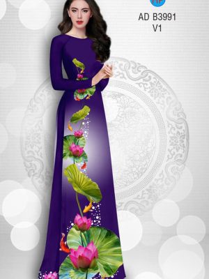 Vải áo dài Sen mùa vu lan kiểu mới AD B3991 25 1564996462 629 Vai ao dai Sen mua vu lan kieu moi AD