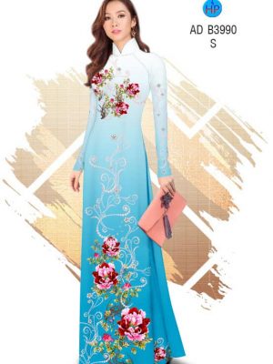 Vải áo dài Hoa Mẫu Đơn kiểu mới AD B3990 31 1565081151 301 Vai ao dai Hoa Mau Don kieu moi AD B3990