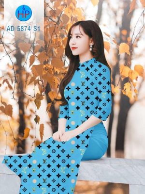 Vải áo dài hoa văn kiểu mới AD 5874 24 1565081437 763 Vai ao dai hoa van kieu moi AD 5874