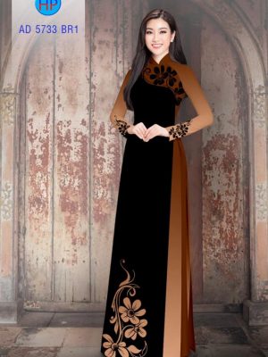 Vải áo dài Hoa in 3D mới ra AD 5733 24 1565082109 186 Vai ao dai Hoa in 3D moi ra AD 5733