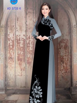Vải áo dài Hoa in 3D mới ra AD 5733 33 1565082109 534 Vai ao dai Hoa in 3D moi ra AD 5733