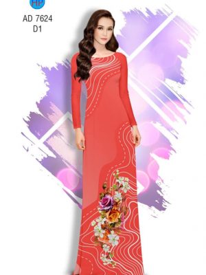 Vải áo dài Hoa hồng kiểu mới AD 7624 31 1565085244 210 Vai ao dai Hoa hong kieu moi AD 7624