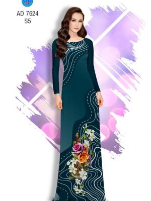 Vải áo dài Hoa hồng kiểu mới AD 7624 24 1565085244 994 Vai ao dai Hoa hong kieu moi AD 7624