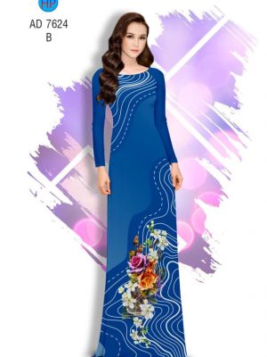 Vải áo dài Hoa hồng kiểu mới AD 7624 37 1565085245 267 Vai ao dai Hoa hong kieu moi AD 7624