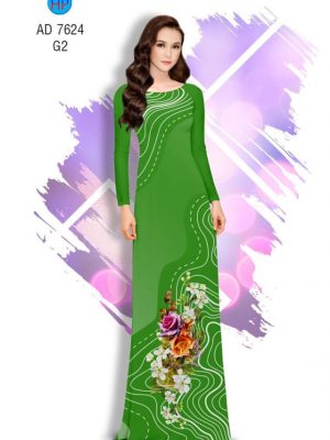 Vải áo dài Hoa hồng kiểu mới AD 7624 32 1565085245 468 Vai ao dai Hoa hong kieu moi AD 7624