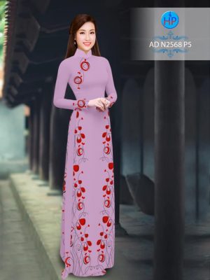 Vải áo dài Hoa dây kiểu mới AD N2568 24 1565085848 295 Vai ao dai Hoa day kieu moi AD N2568